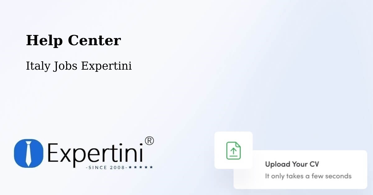 Help Center – Cortemaggiore - Italy Jobs Expertini