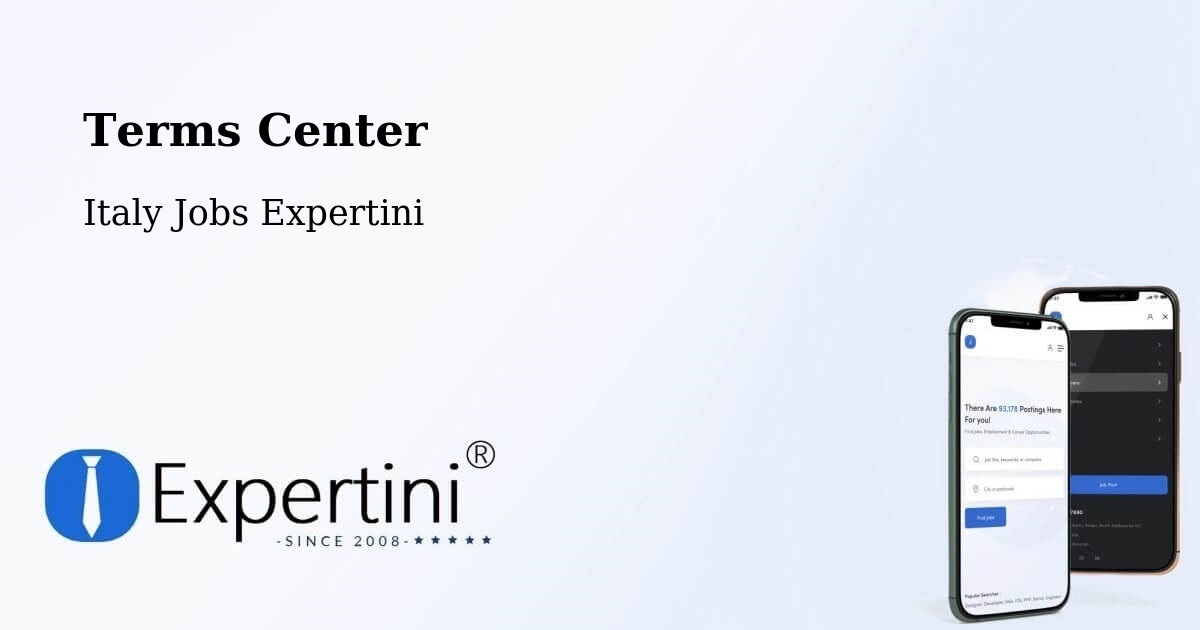Terms of Service – Cortemaggiore - Italy Jobs Expertini